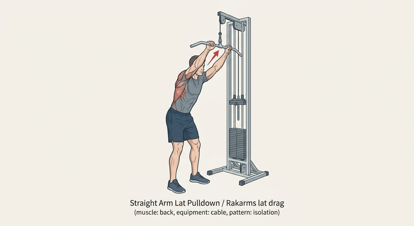 Rakarms lat drag