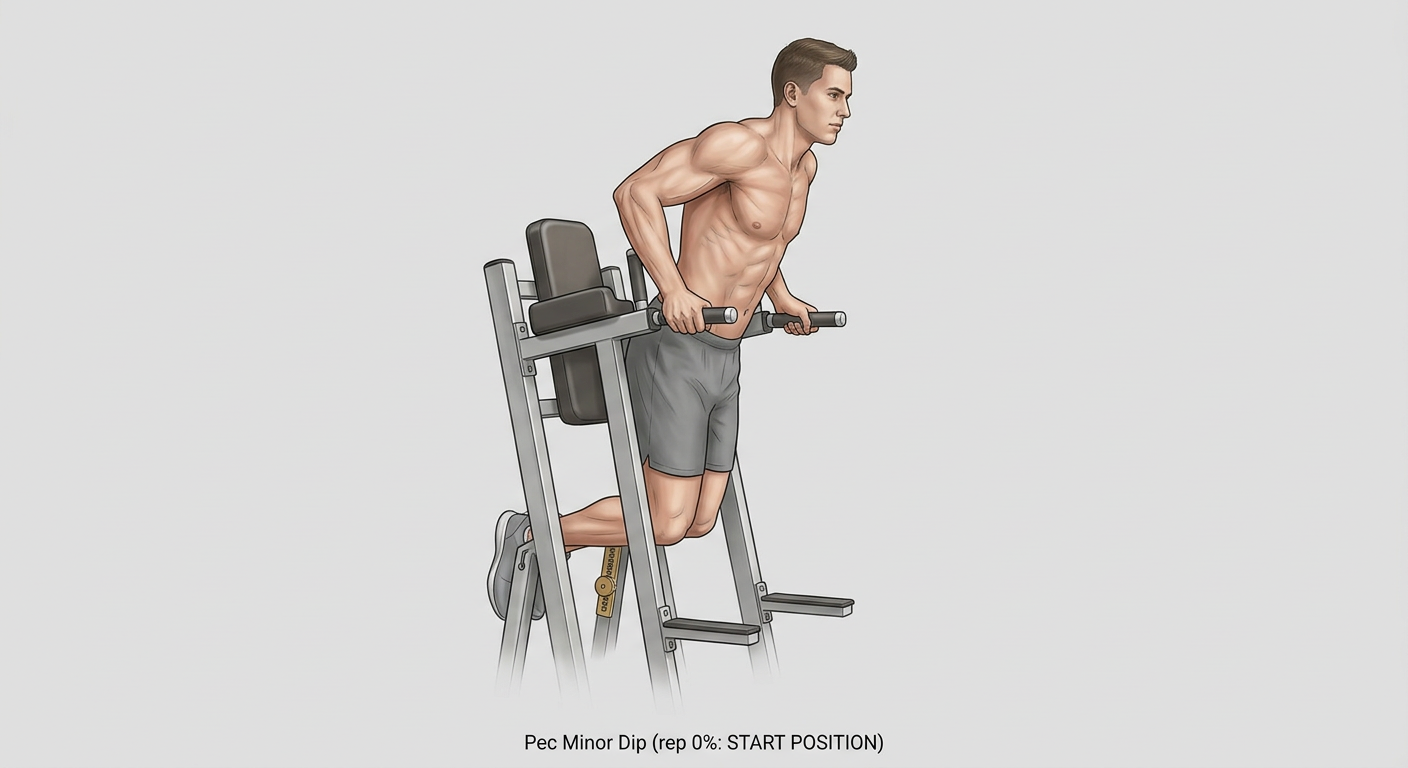 Pec minor-dip